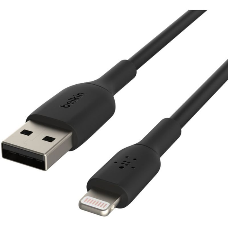 BELKIN - Belkin cable usb a lightning 1 metro negro caa001bt1mbk