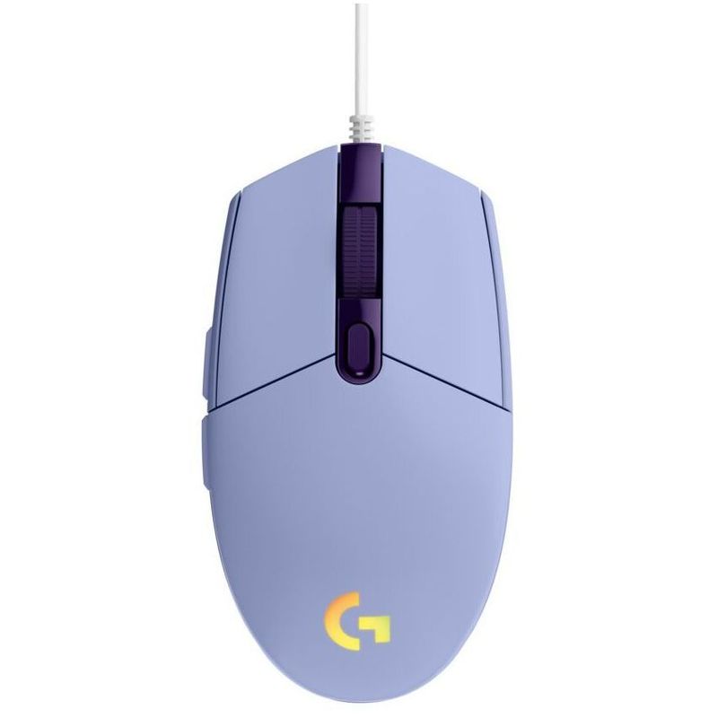 LOGITECH - Mouse logitech g203 lights usb lila