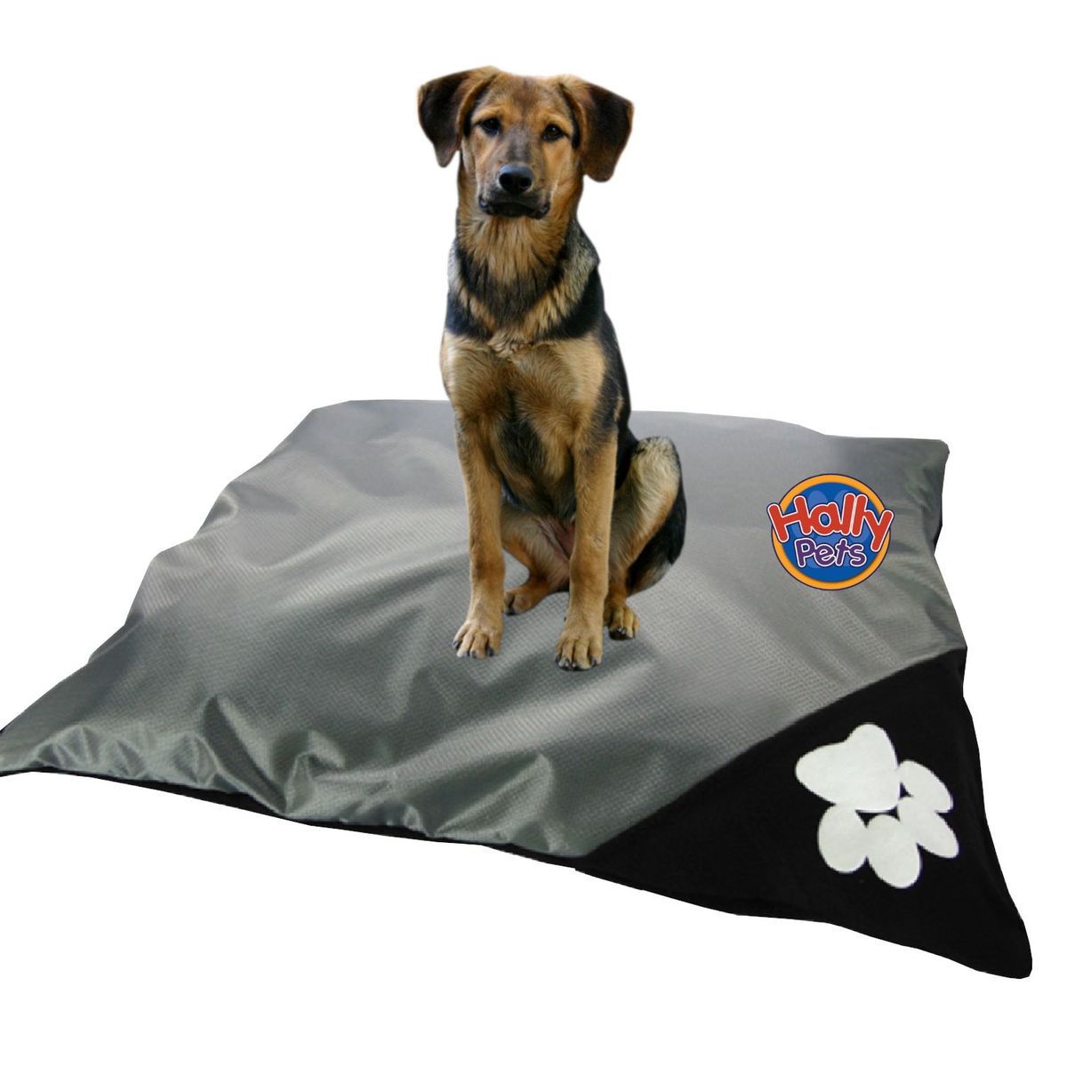 HALLY PET - Cama colchón colmena lavable Gris