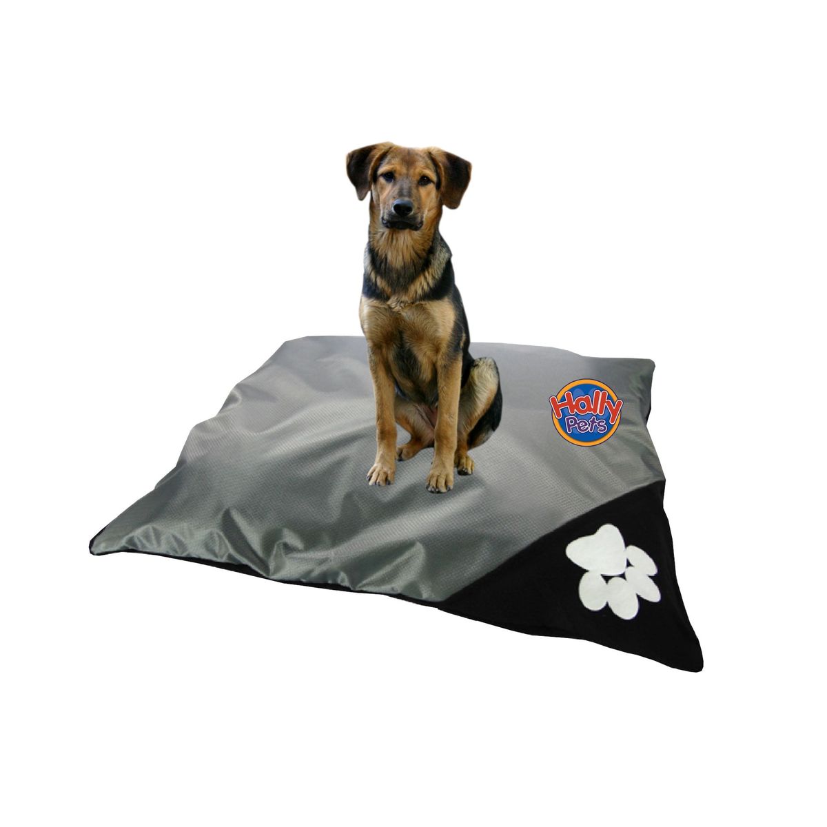 HALLY PET - Cama colchón colmena lavable Gris