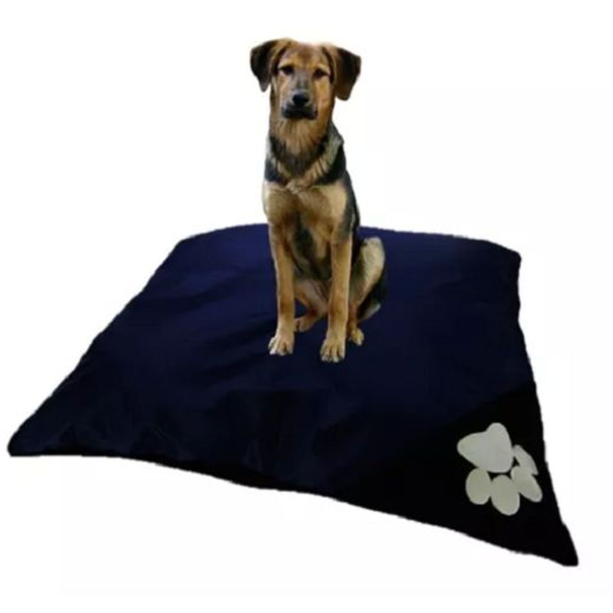 HALLY PET - Cama colchón colmena lavable gigante Azul Oscuro