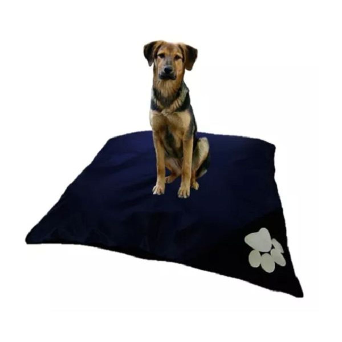 HALLY PET - Cama colchón colmena lavable gigante Azul Oscuro