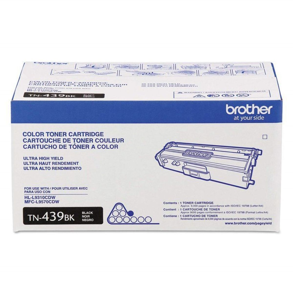 BROTHER - Toner brother tn439bk negro 9000 paginas