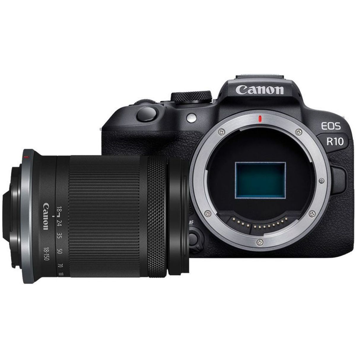 CANON - Cámara canon mirrorless eos r10 rf-s18-150mm f3.5-6.3 is stm 5331c016a