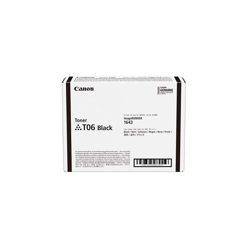 CANNON - Toner negro canon t06 negro, 20.500 paginas