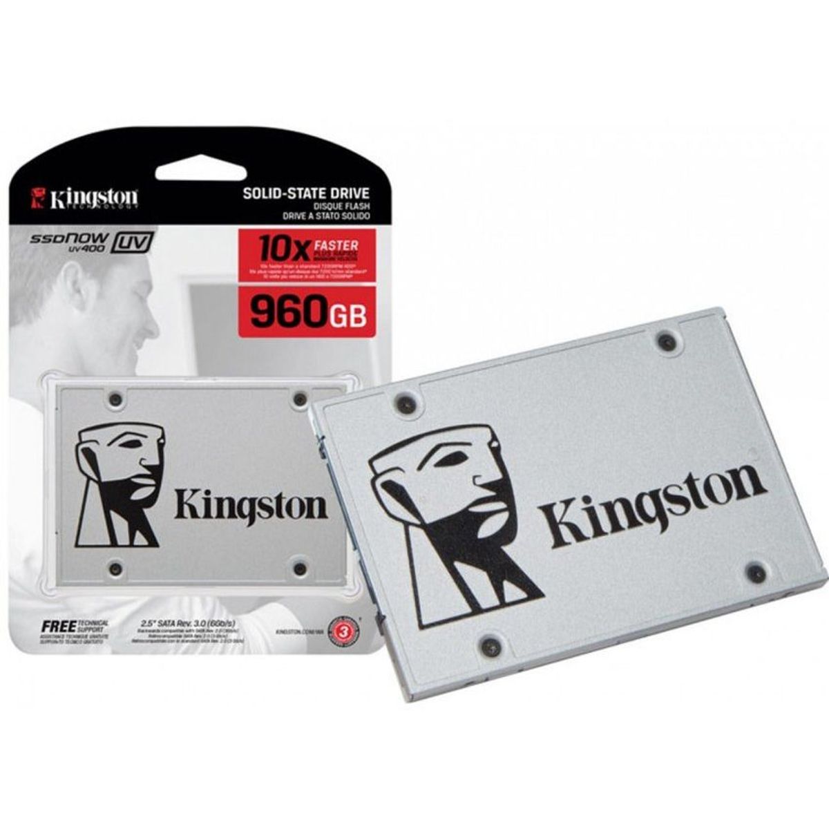 KINGSTON - Disco Duro Estado Solido Para Portatil SSD Kingstone 960 GB SATA 2.5" m 2