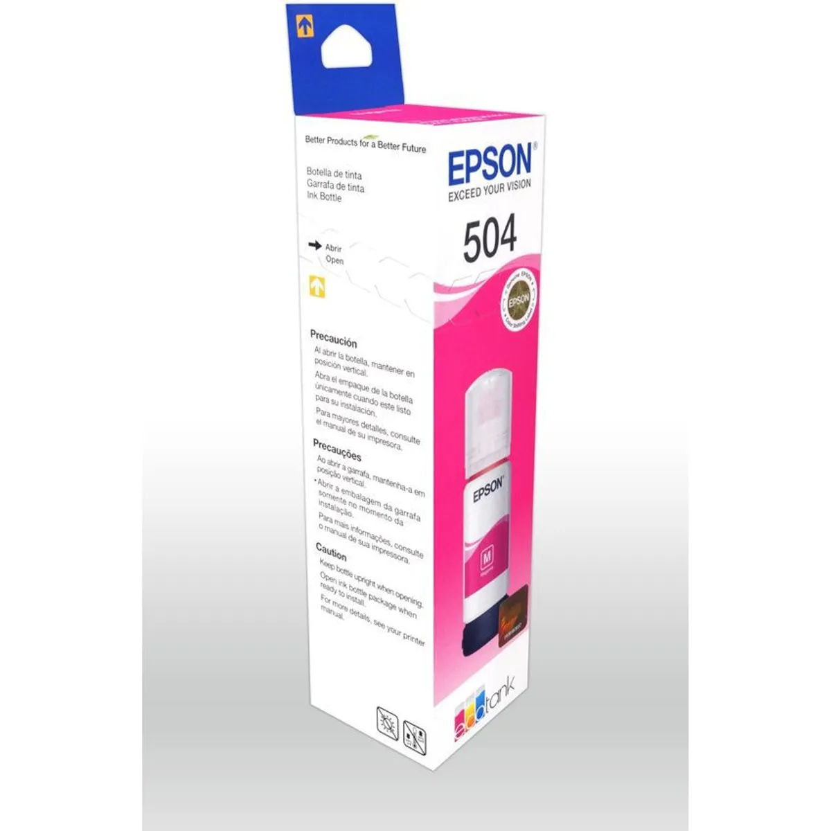 EPSON - Botella de tinta epson t504 magenta