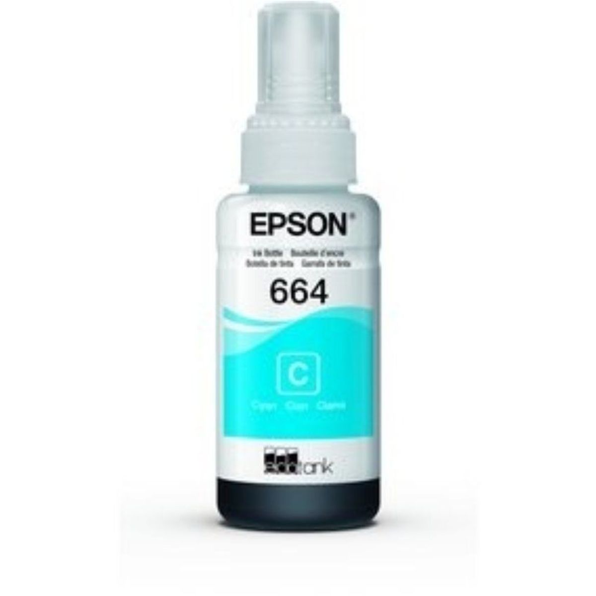 EPSON - Botella de tinta epson t664 cian