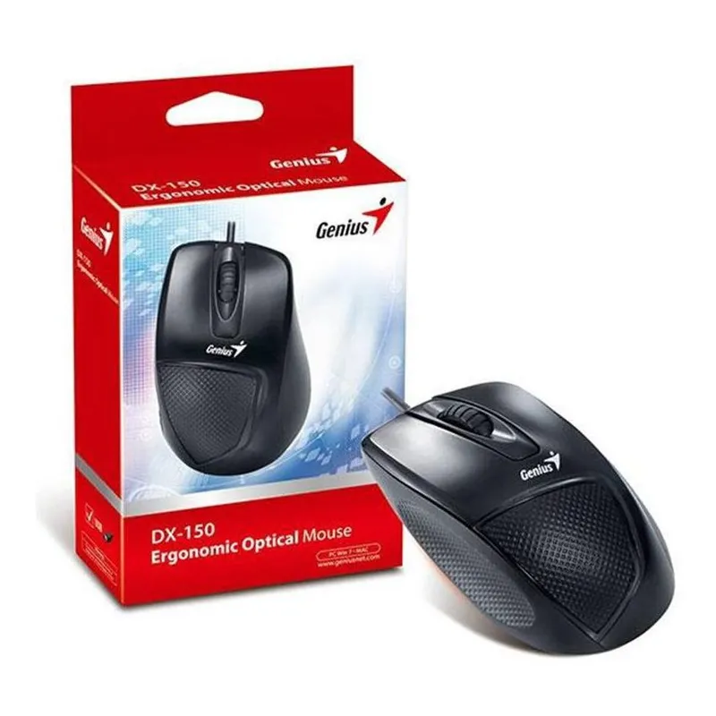 GENIUS - Mouse alambrico genius dx 150 negro