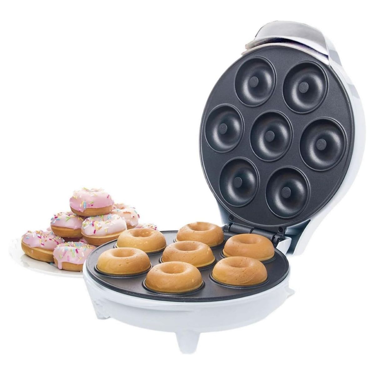 GENERICO - Máquina Para Hacer Repostería Aperitivos De 7 Mini Donas