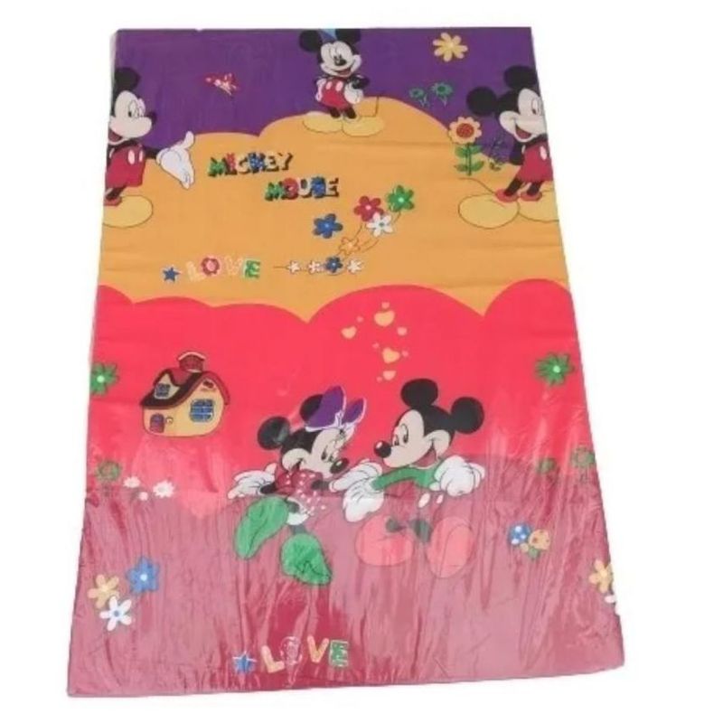 MY NEW BABY - Colchoneta de corral para bebe 70x100x12 cm niña