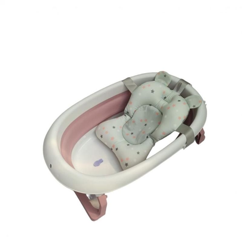 GENERICO - Bañera o tina plegable para bebe con cojin  facil guardar