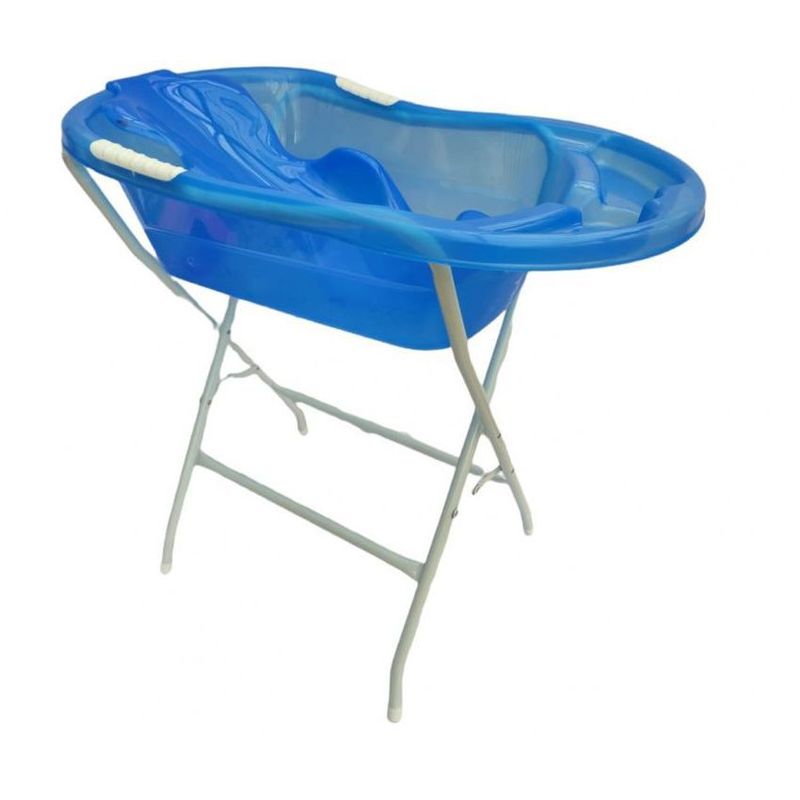 PRODEHOGAR - Bañera o tina para bebe con soporte y base metalica