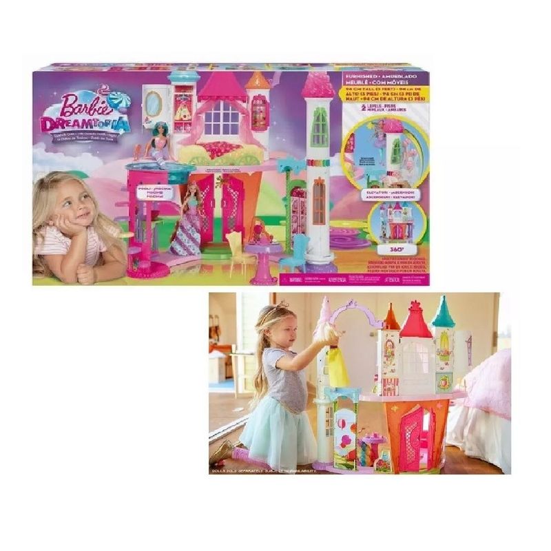 BARBIE - Casa Barbie Dreamtopia Sweetville Castillo