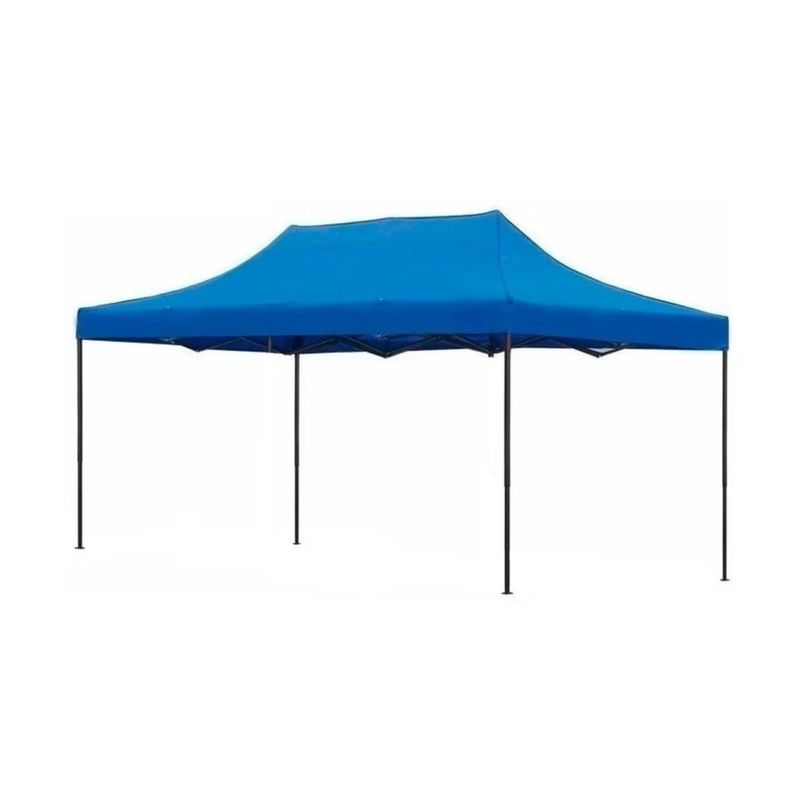 JARDIMEX - Carpa Toldo 3x45 azul Para Eventos Con Protección UV