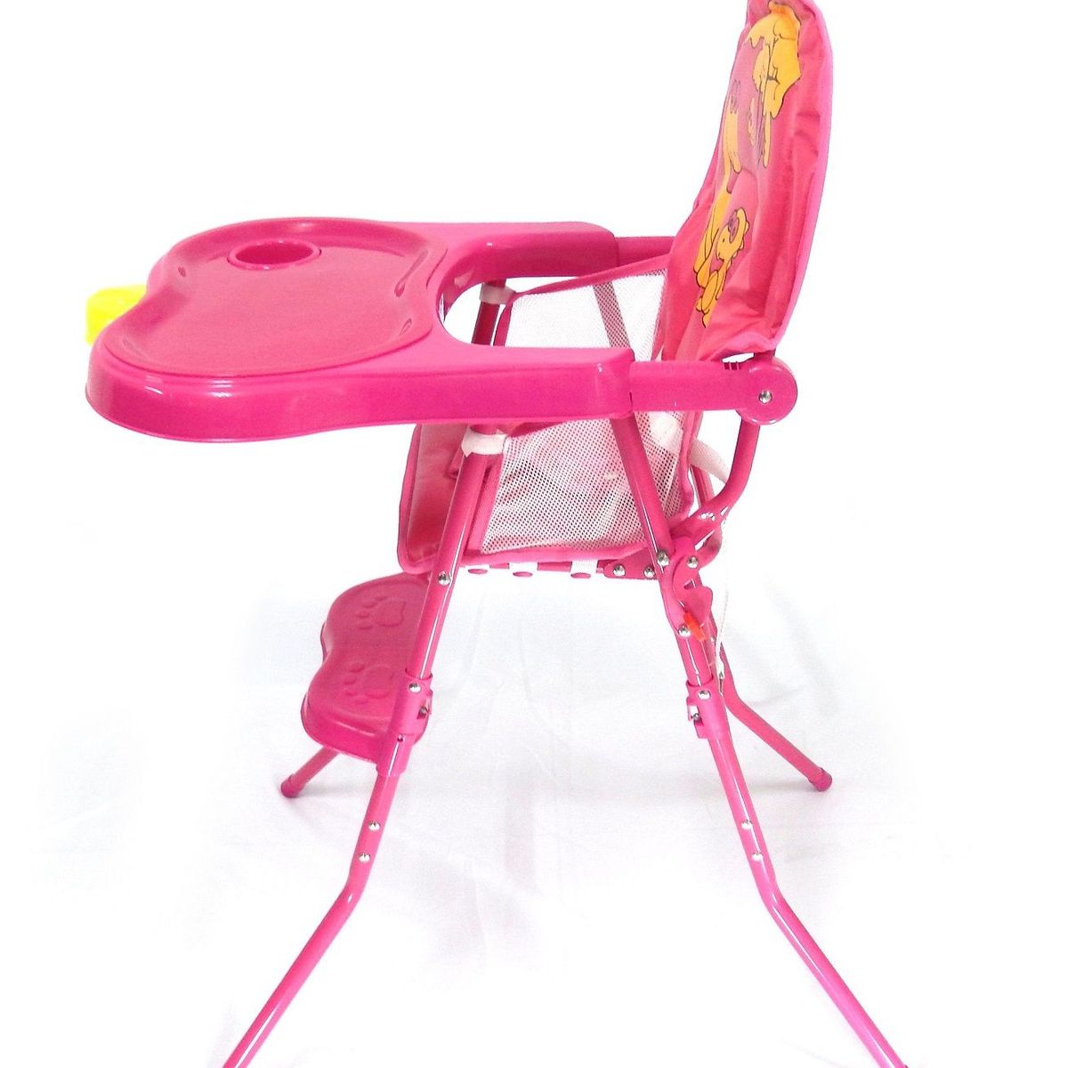 SUNBABY - Comedor Bebe Niña Silla Plegable Doble Altura Acolchadito