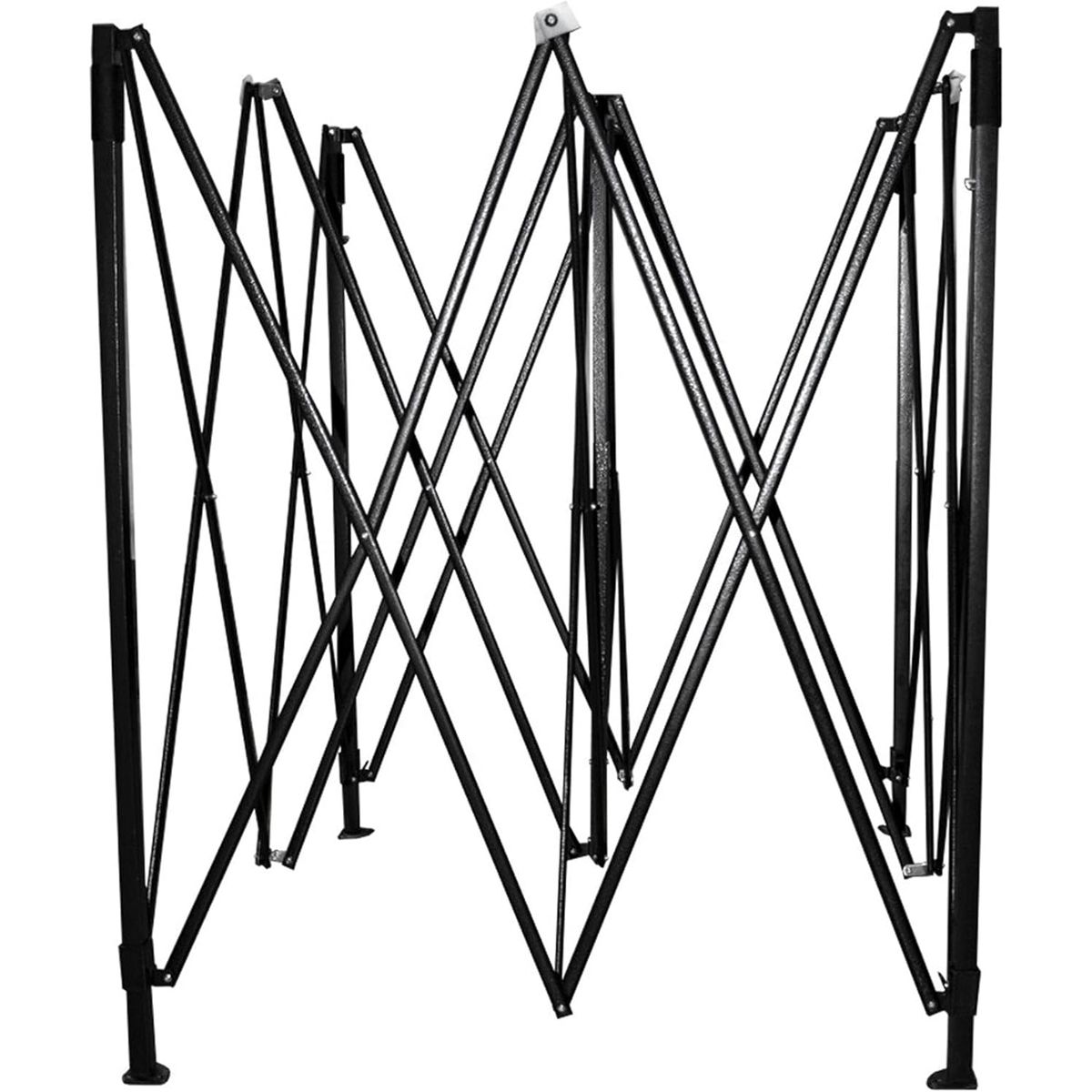 JARDIMEX - Carpa Toldo 3x3 Negro Plegable Para Eventos Impermeable Reforzada