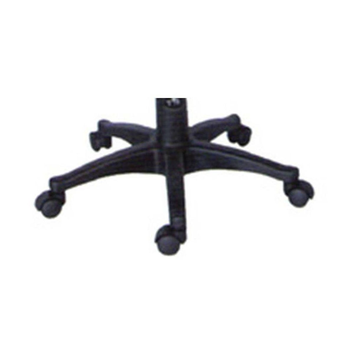 GENERICO - Ruedas para silla de oficina ofisillas colombia 50 mm nylon negro