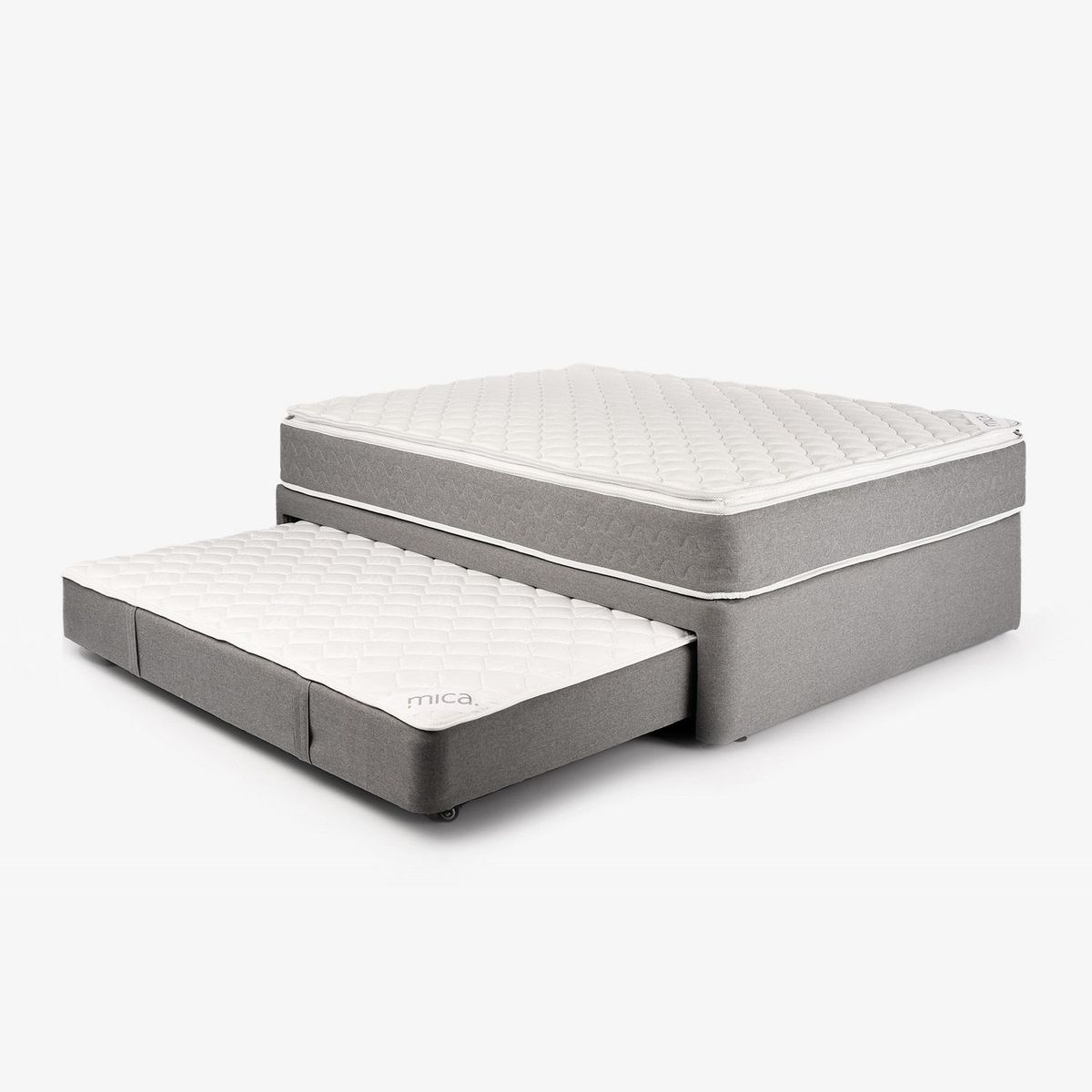 MICA - Cama Nido Semidoble Firmeza Media Resortado Santorini Mica