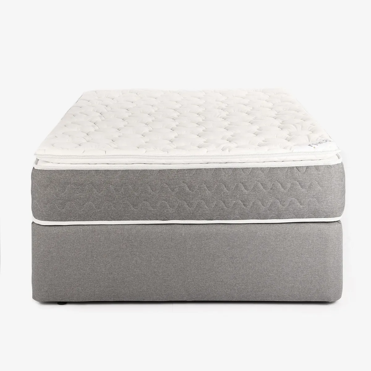 MICA - Cama Nido Semidoble Firmeza Suave Resortado Milan Mica