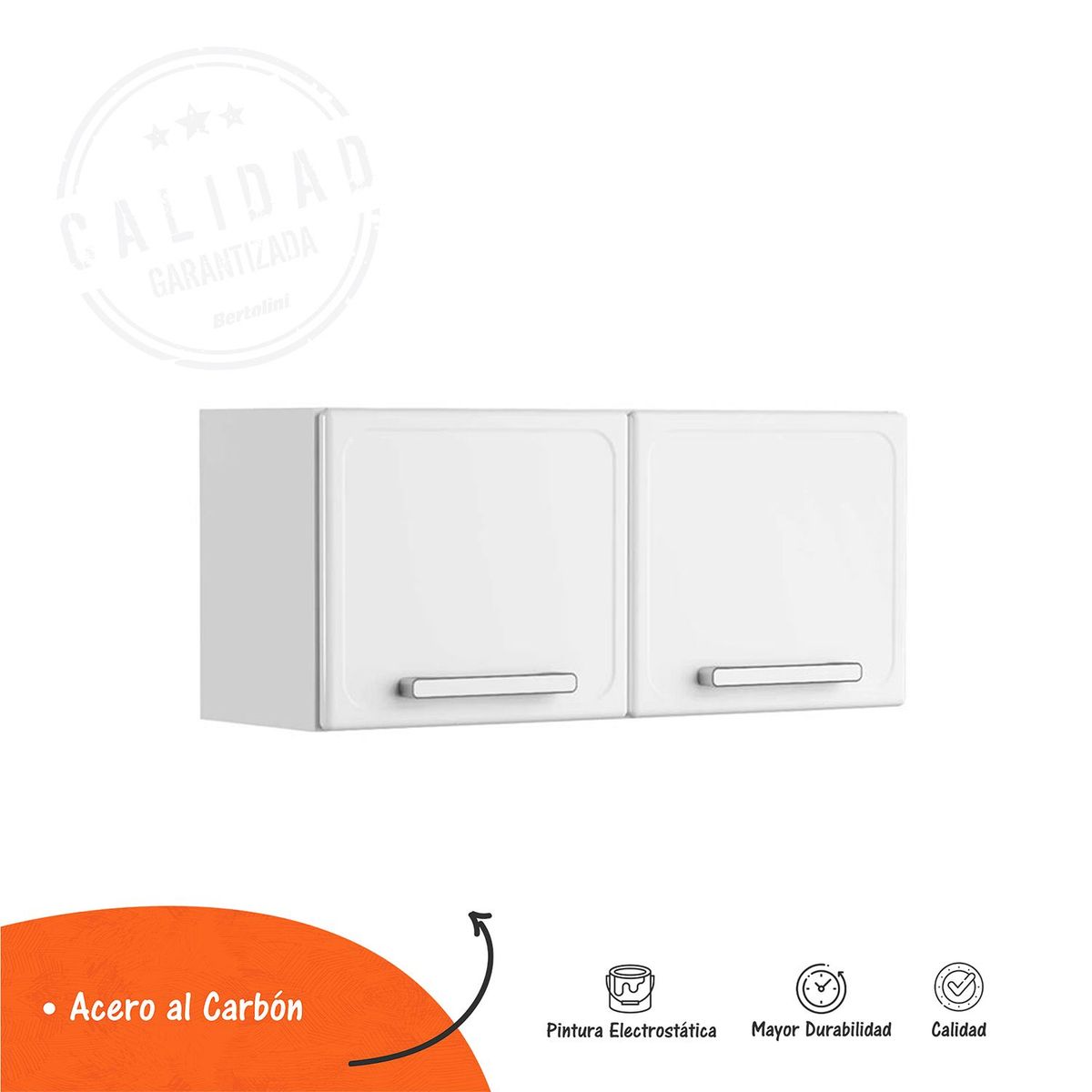 BERTOLINI - Mueble Campana 80 cm Gourmet Blanco