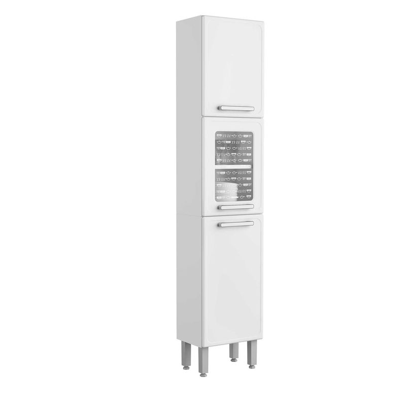 BERTOLINI - Alacena Moderna en Acero Gourmet 191 x 40 x 28 cm Bertolini  - Mueble