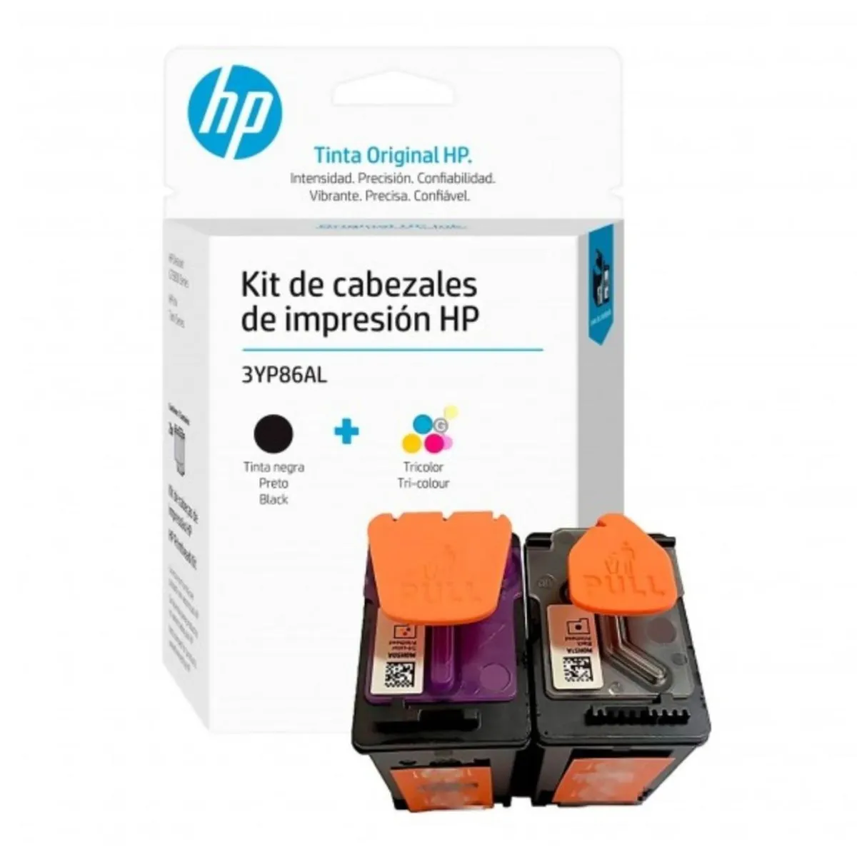 HP - Kit de Cabezal Hp GT 3YP86AL Negro+Color