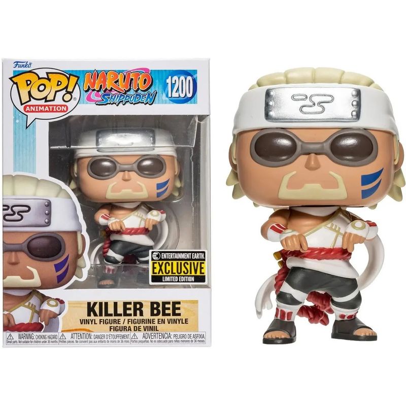 FUNKO - Funko Pop Naruto Shippuden - Killer Bee Exclusive # 1200.