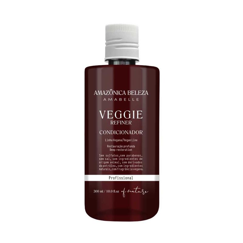AMAZONICA BELEZA - ACONDICIONADOR VEGANO VEGGIE REFINER AMAZONICA BELEZA 300 ML.