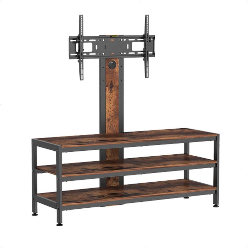 GENERICO - Mueble 3 Estantes + Soporte Tv 37'' a 70'' 40kg Techgo MSTV-1S