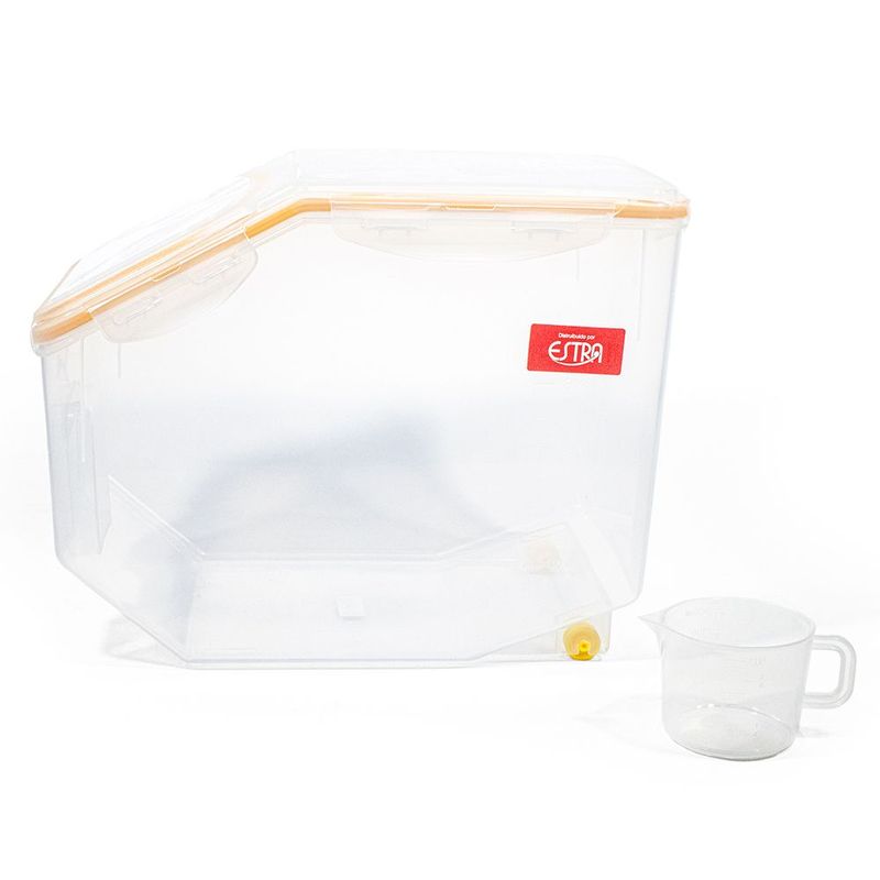 GENERICO - Recipiente Pet Series Con Medidor 12L Unico