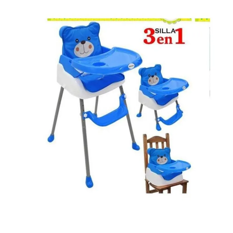 BEBESITOS - Silla comedor bebe 3 en 1 practico portátil y multiusos