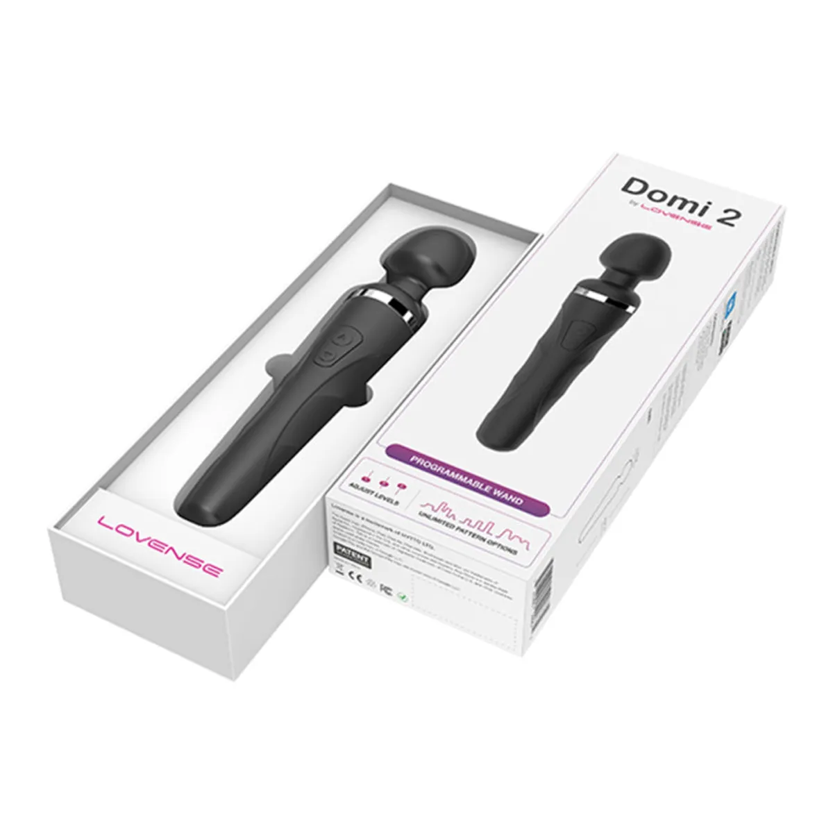 LOVENSE - Vibrador Hitachi Lovense Domi 2 Interactivo App Bluetooth