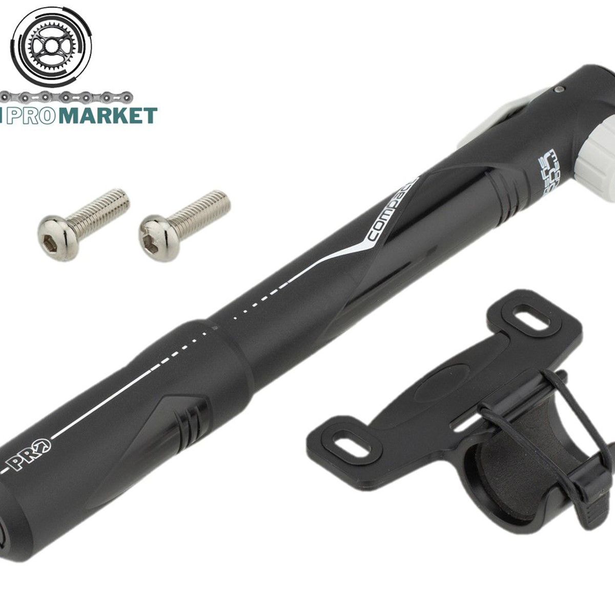 PRO - Inflador Pro Mini Bomba Aire Bicicleta 120psi Con Base Ruta