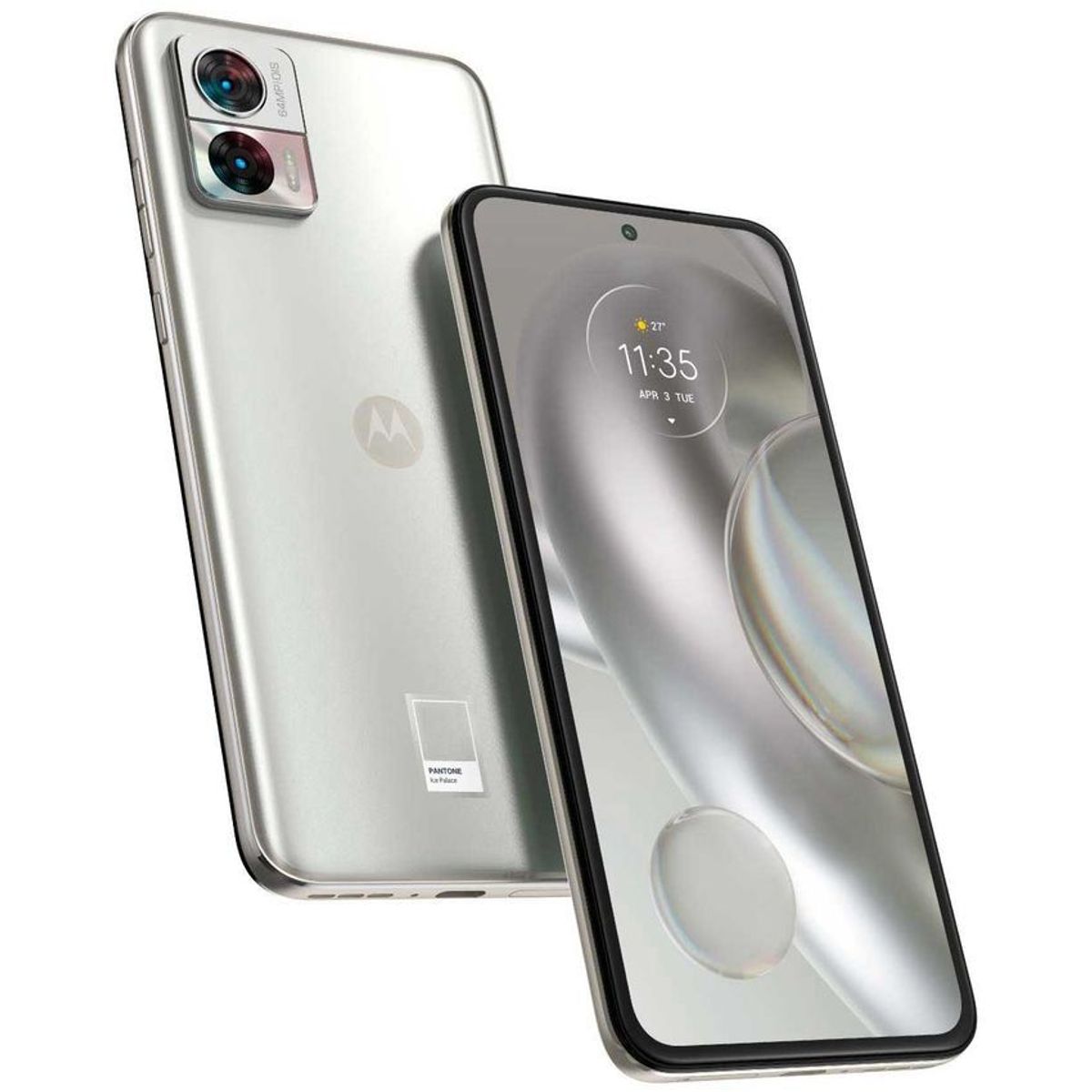 MOTOROLA - Celular motorola moto edge 30 neo 5g dual sim 128gb 8gb ram plata