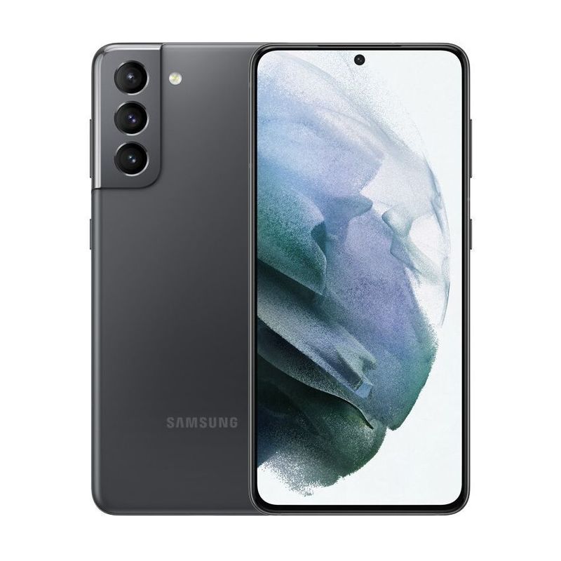 SAMSUNG - Celular samsung galaxy s21 8gb 256gb snapdragon 888 5g-gris s