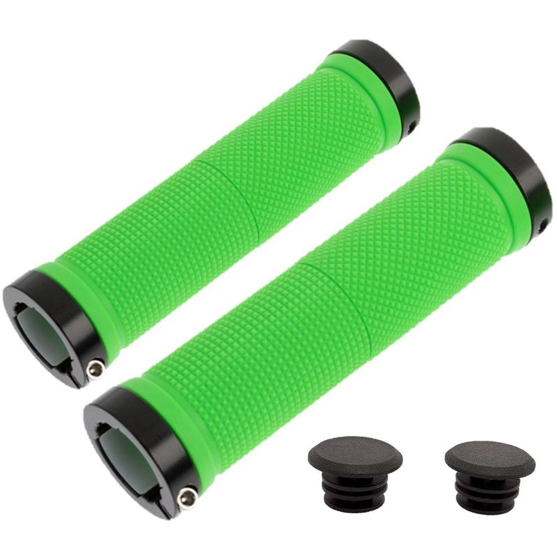 GW - Mangos gw grip puño manillar bicicleta con anillo bloqueo