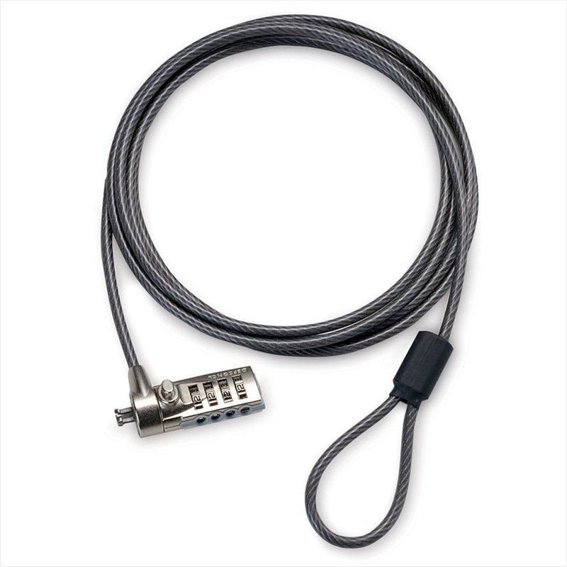 TARGUS - Guaya de seguridad targus defcon 1.9 mts clave 4 dígitos