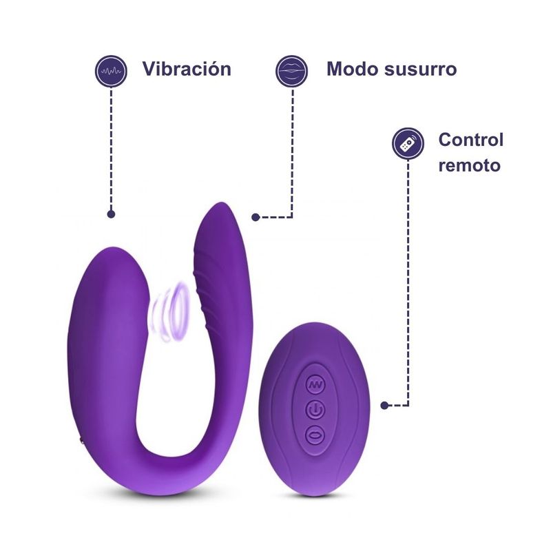 LUST - Succionador Clitoris Doble Estimulacion Control Remoto