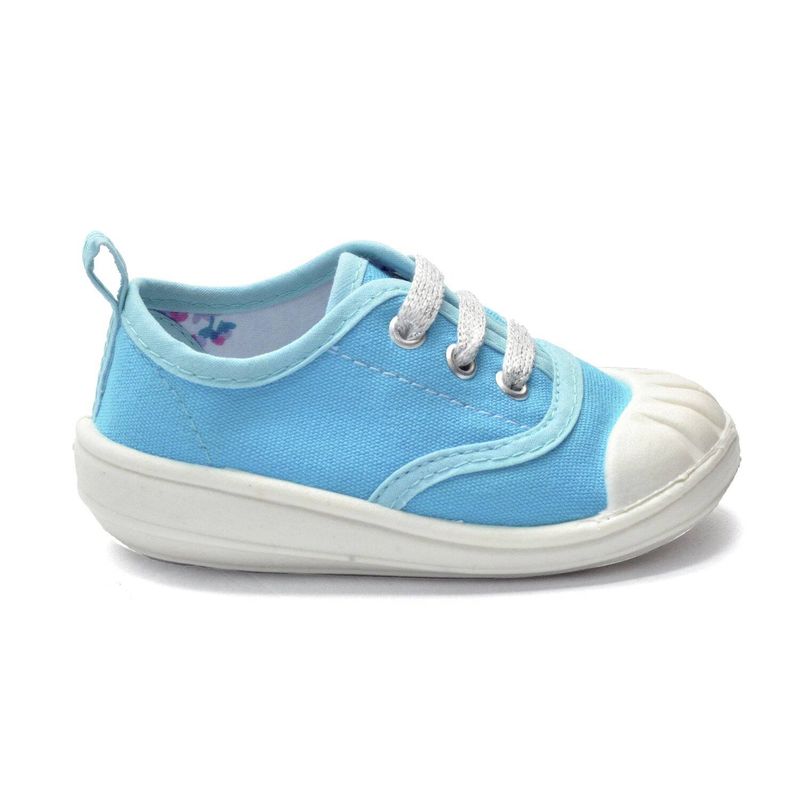 PUNKY KIDS - Zapatilla para bebe blondy turquesa_.