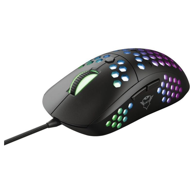 TRUST - Mouse gamer trust gxt960 graphin, 10000 dpi, rgb, 6 botones