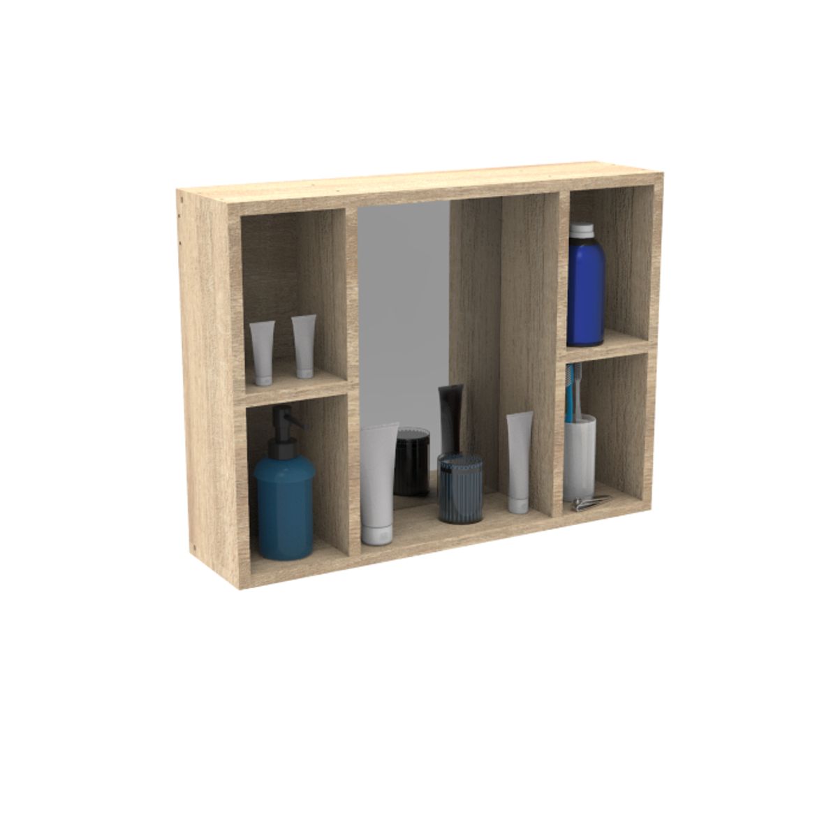 MODUOFI - Gabinete de Baño G6 Color Germany