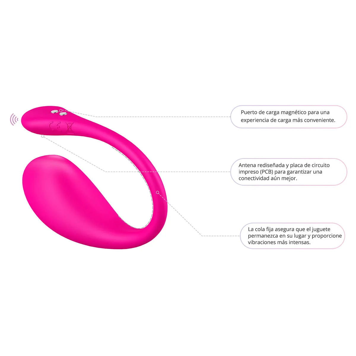 LOVENSE - Lovense Lush 3 Vibrador Interactivo Bluetooth con App