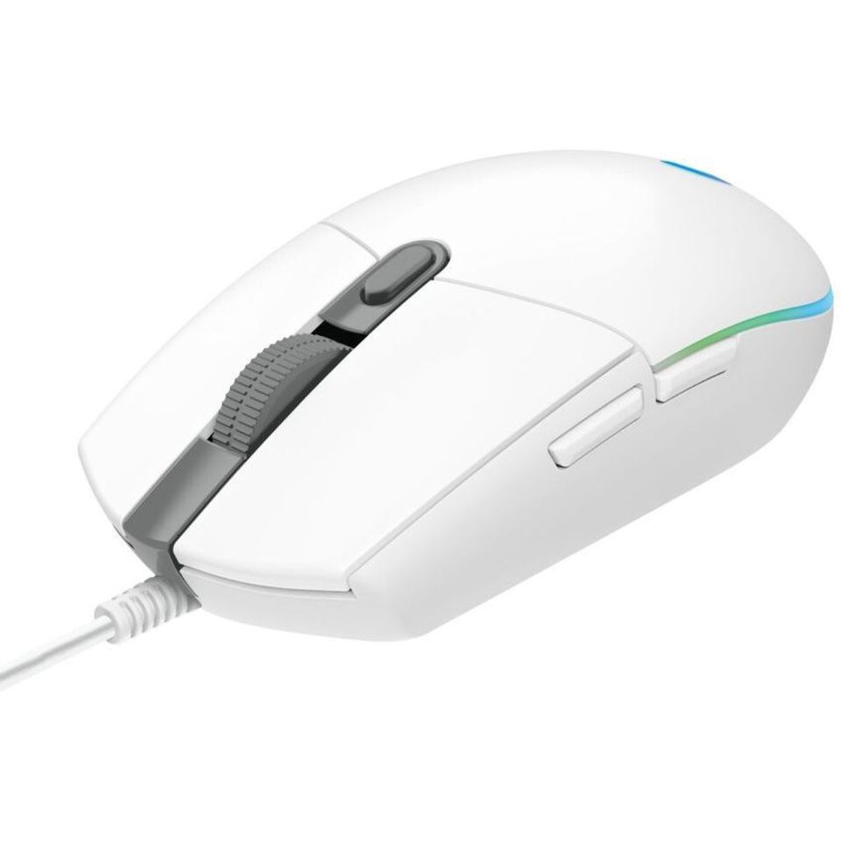 LOGITECH - Mouse logitech g203 lights usb blanco