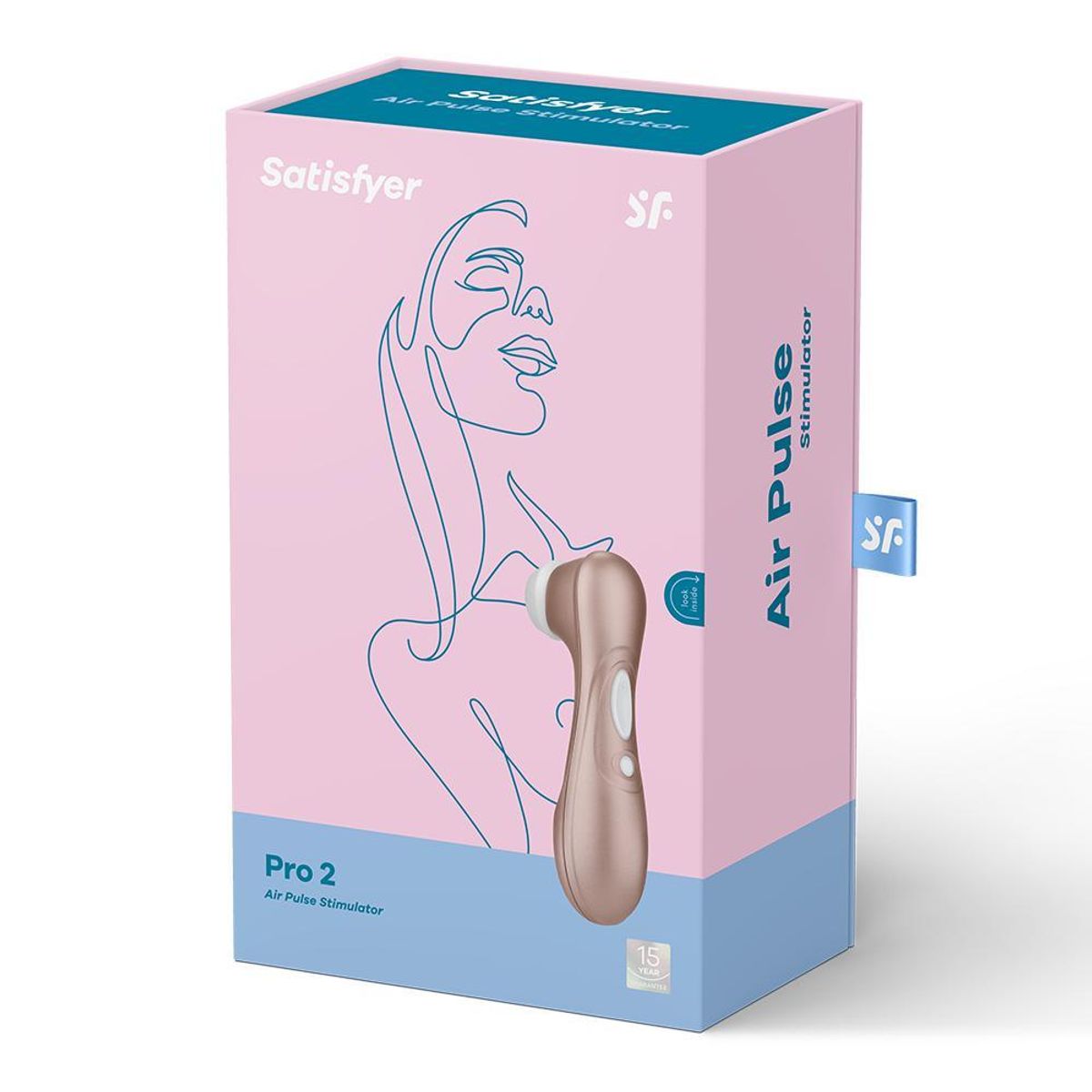 SATISFYER - Satisfyer Pro 2 – Estimulador por Ondas de Presión Recargable IPX7