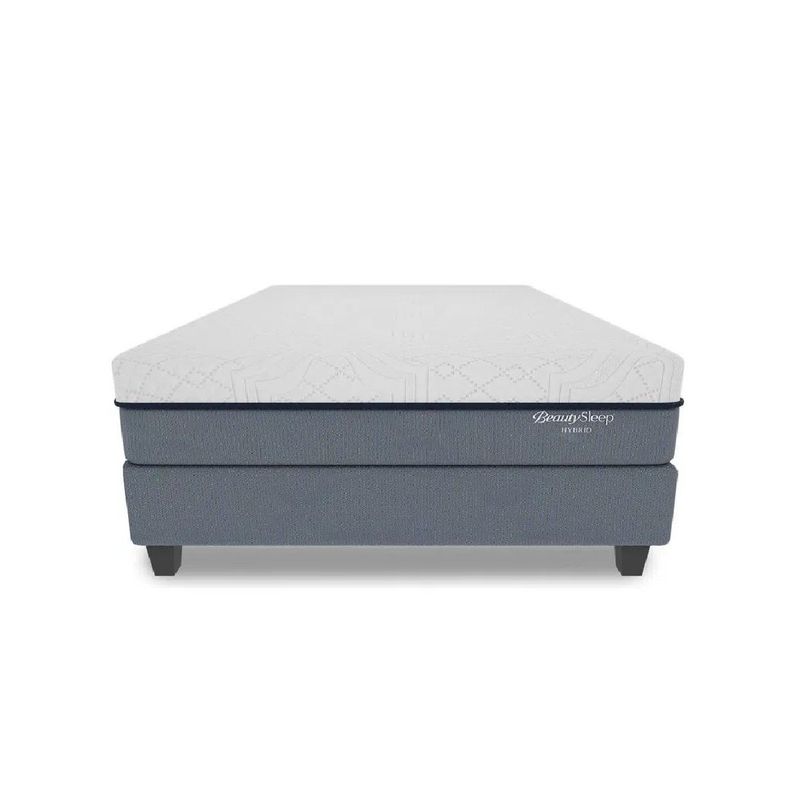 GENERICO - Colchón Beauty Sleep Scarlet Hybrid 140X190 Blanco