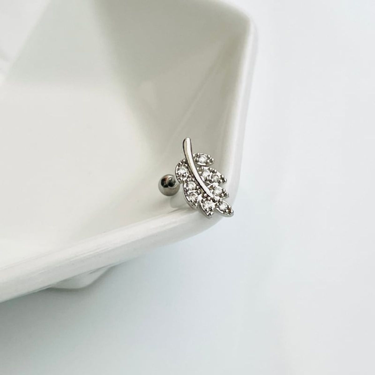 ACCESORIOS DE EVA - Piercing Acero Inoxidable Helix Rama_.