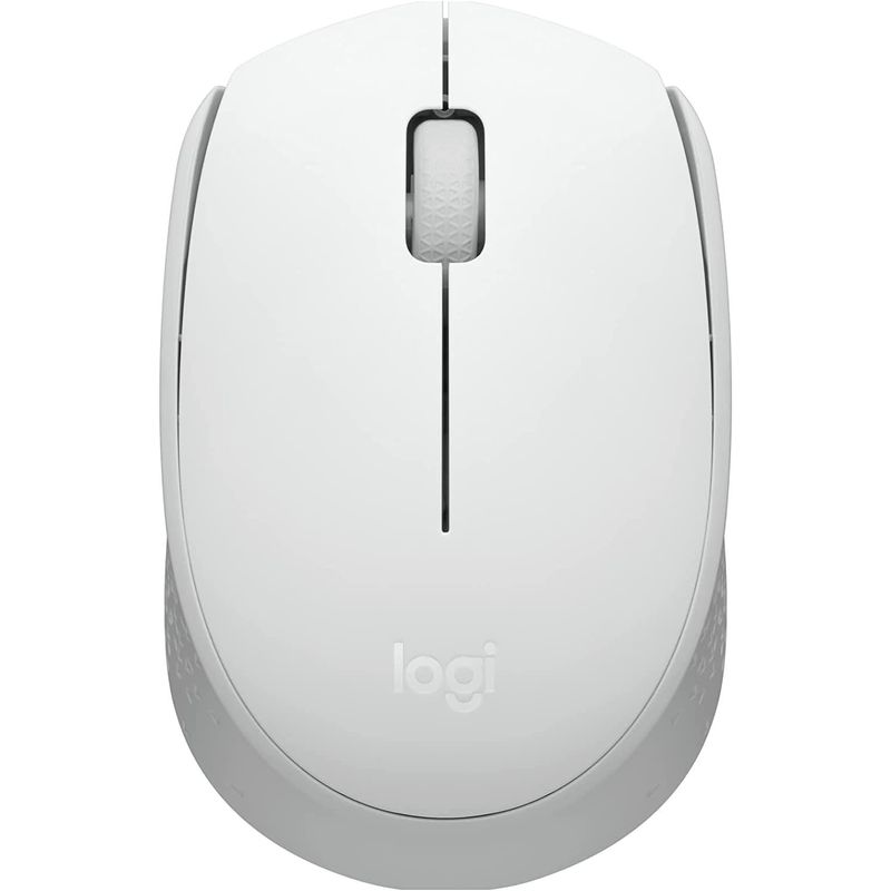 LOGITECH - Mouse Logitech M170 Inalámbrico Blanco  910-006864