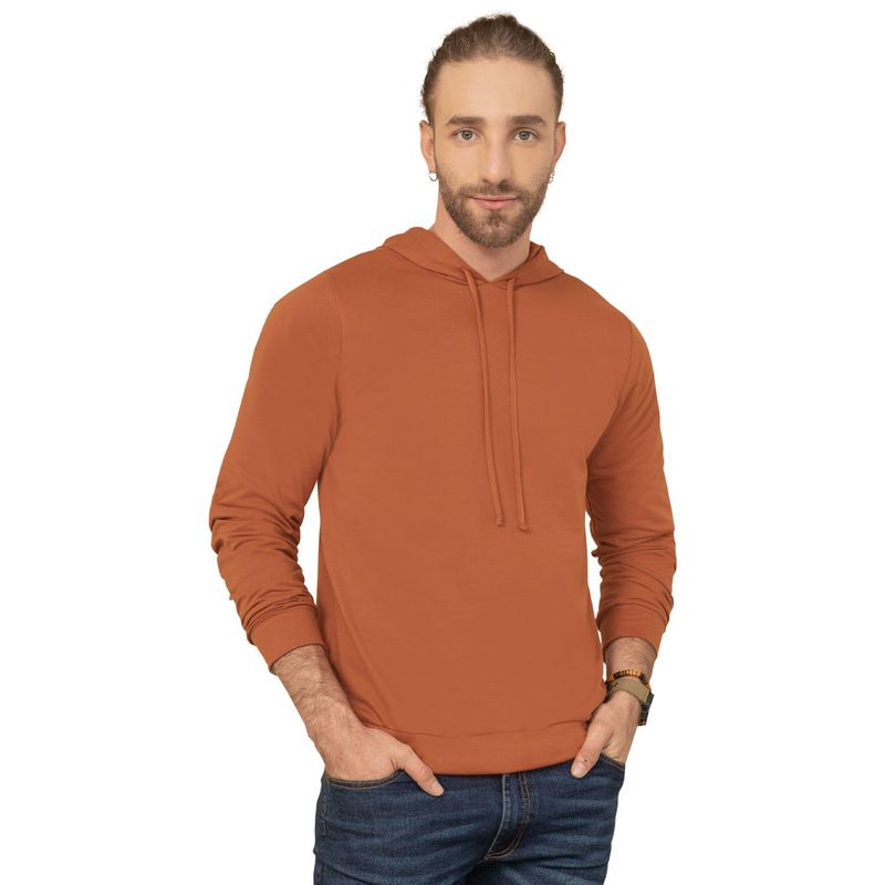 RUTTA - Hoodie Hombre Naranja Rutta 91766