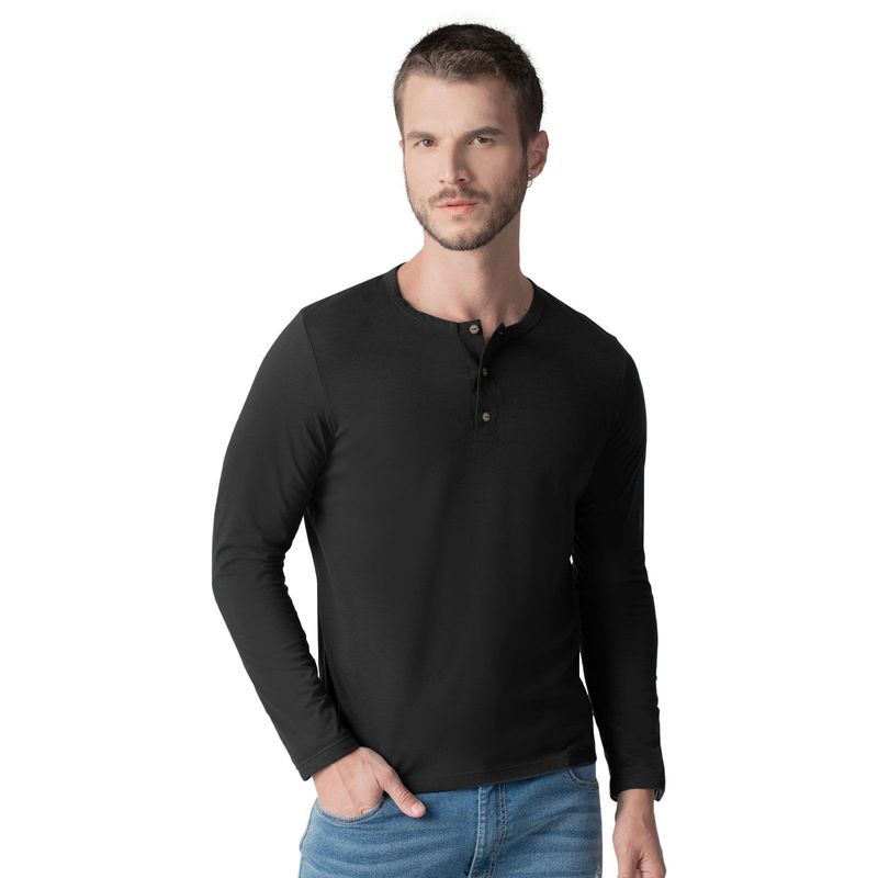 RUTTA - Camibuzo Hombre Negro Rutta 91885